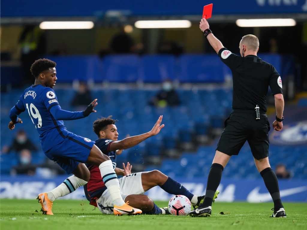 英超官方详解杰克逊红牌:VAR认定严重犯规,建议主裁重新审查 在现代足球中,VAR(视频助理裁判)已经